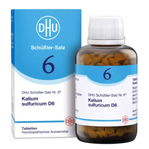 DHU Schüßler-Salz Nr. 6 D6, 900 Stück